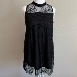🖤‎ Romantic Goth / Whimsigoth Lace Mini Dress 🖤
